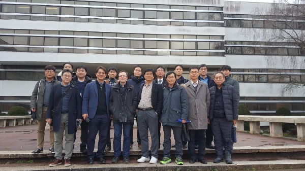 Visit Europe w/ industrial students from thermal power plants, Jan 15, 2018 대표이미지